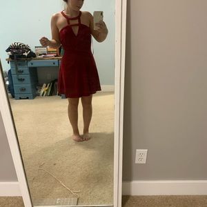 Lulu’s Red Formal Dress